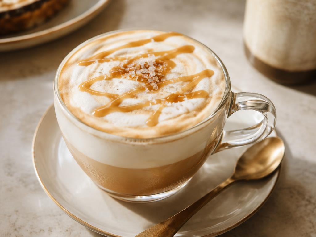 Sós karamellás latte